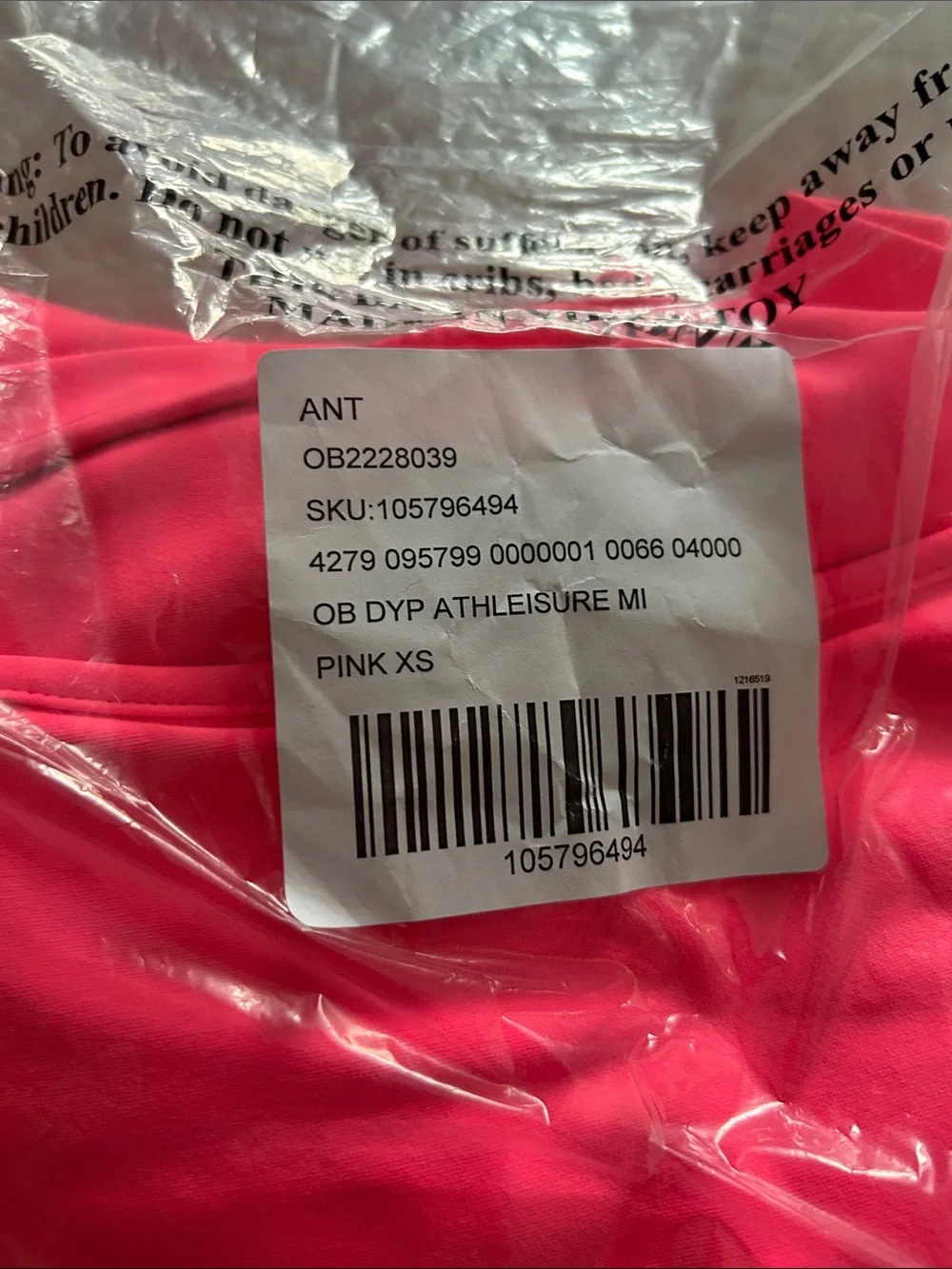 Anthropologie Daily Practice Bright Neon Pink  Tank Dress Size XS